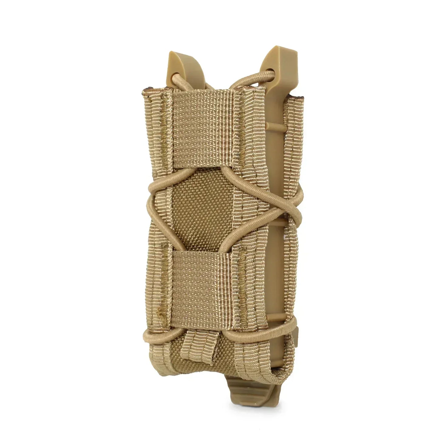 Tactical Molle Magazine Pouch - 9MM Pistol Mag & Flashlight Holder