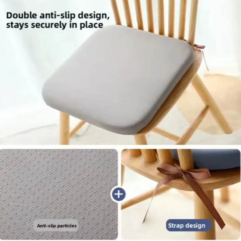 Orthopedic Memory Foam Seat Cushion - Ergonomic Lumbar Support for Car, Office & Home Chairs (3cm Thick)