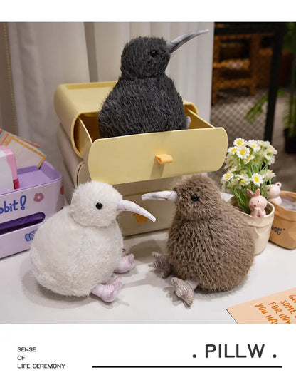 Soft Kiwi Bird Plush Toy — 20-35cm Cute Stuffed Animal Doll for Kids, Birthday Gift Toy