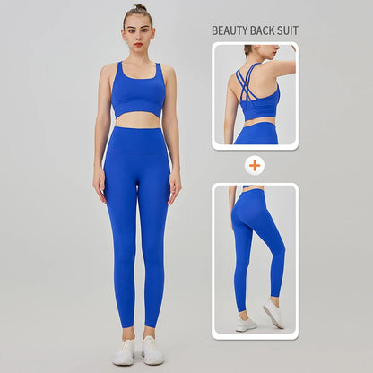 Women's High Waist Seamless Leggings - Naked Feel Push Up Yoga Pants For Fitness, Running & Gym Training