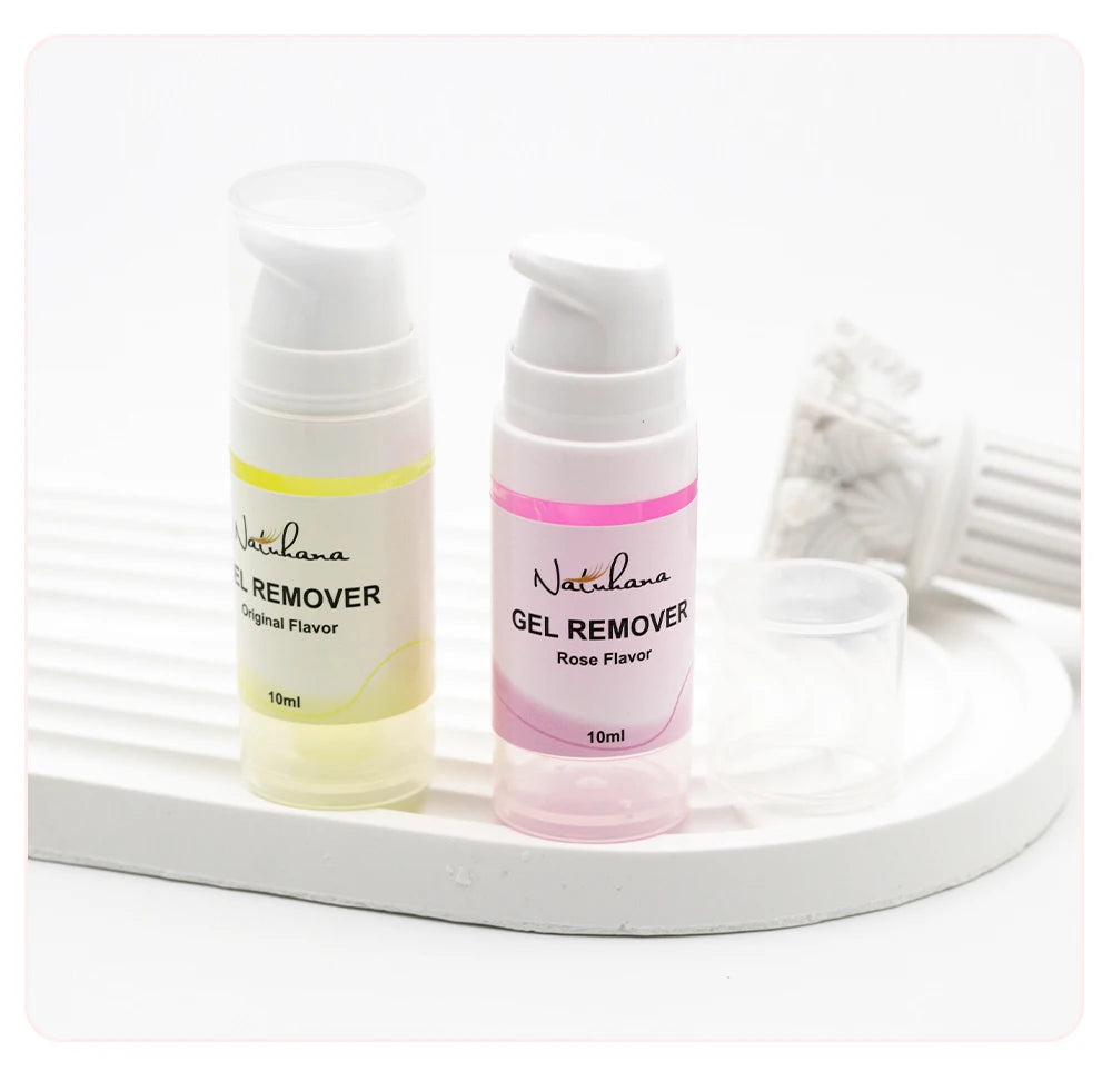 NATUHANA Eyelash Extension Jelly Remover – Fast, Safe, Non-Irritating Gel Glue Remover for Makeup