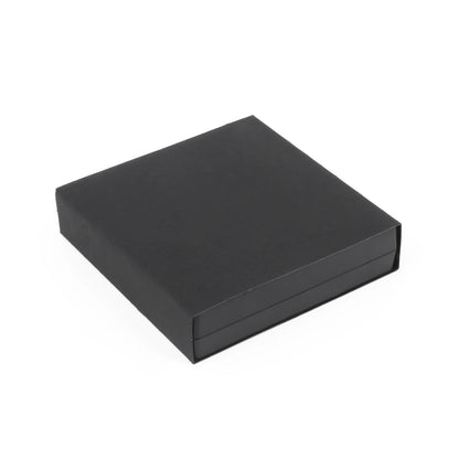 Black 3D Floating Display Case Frame – Free-Stand Suspension Membrane Jewelry Storage Box for Rings, Earrings & Necklaces