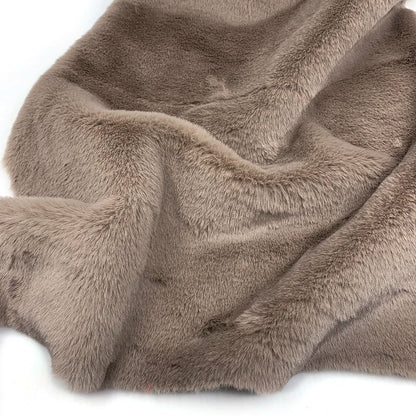 Faux Rabbit Fur Fabric – 50/80/160cm Super Soft 10mm Pile Plush Material for Stuffed Toys & Sewing