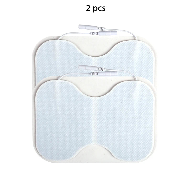 EMS Electrode Replacement Pads - Self-Adhesive Conductive Gel Patches for Electric Muscle Stimulators