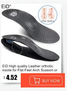 EiD Magnetic Therapy Foot Insoles – Soft Acupressure Sports Cushion for Men & Women