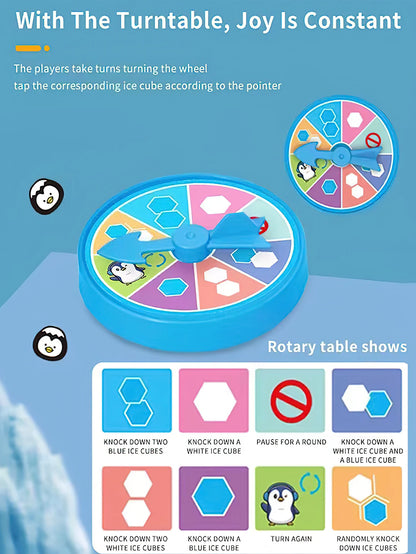 Mini Ice Breaking Penguin Game — Save the Little Penguin Desktop Interactive Toy for Kids & Parent-Child Competition