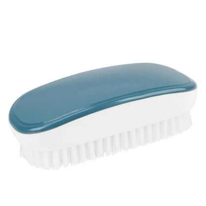 Plastic Laundry Cleaning Brush - Hard Bristle Household Scrub Tool for Clothes, Shoes, Socks, Kitchen & Bathroom