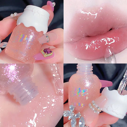 Butterfly-Shaped Milk Can Lip Balm – Moisturizing with Shimmering, Pouty Lips Effect