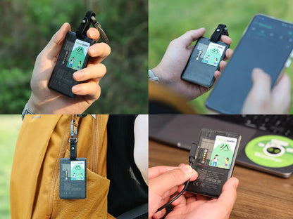SenseCAP Card Tracker T1000-E - Meshtastic LoRa GPS Tracker with nRF52840 and LR1110, 863–928 MHz for Outdoor Tracking