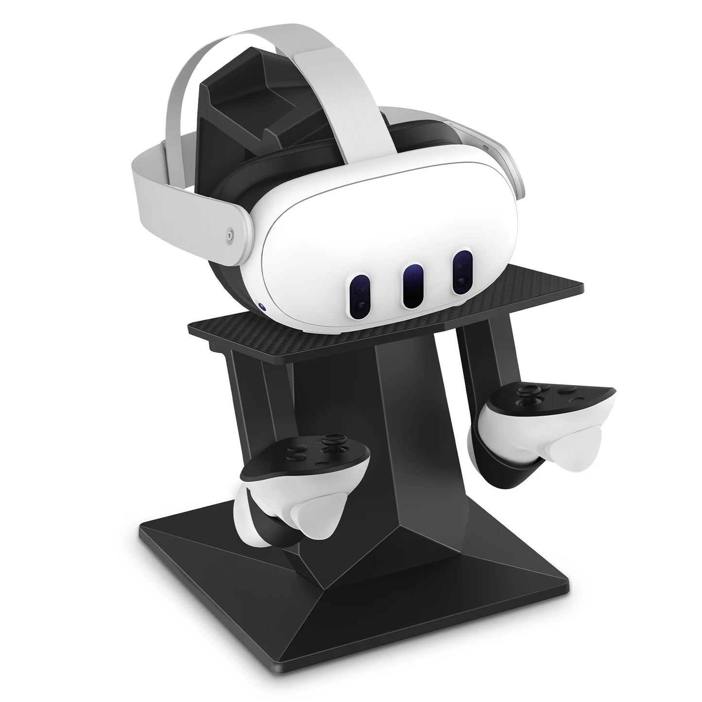 VR Stand Display Holder & Controller for Meta Quest 3/Pro, Oculus Quest 2 – Rechargeable Display Stand