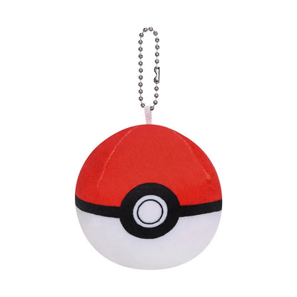Pokemon Eevee Family Keychains – Plush Toy Pendants of Glaceon, Vaporeon, Sylveon, Espeon & Flareon, Cute Anime Stuffed Dolls, Perfect Birthday Gift