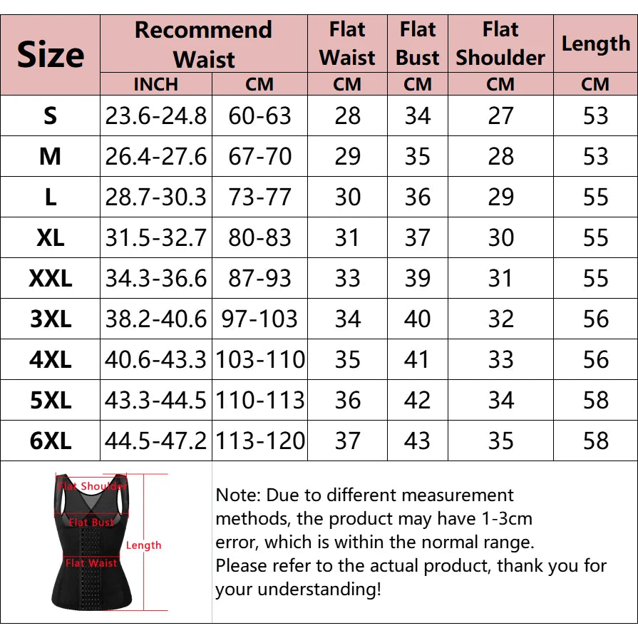 Postpartum Waist Corset Shapewear – Tummy Control Slimming Waist Trainer Body Shaper for Women Flat Belly Compression Sheath Top