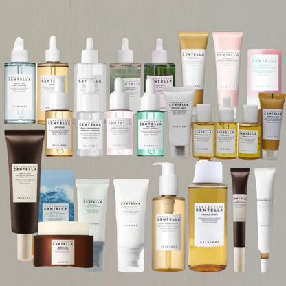 SKIN1004 Angel Skin Care Set — Centella Asiatica Essence, Eye Cream, Cleanser, Toner & Sun Cream for Moisturizing & Brightening