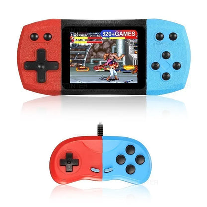 Retro Handheld Game Console | Portable Player with 620 Built-in Classic Games & Rechargeable Battery