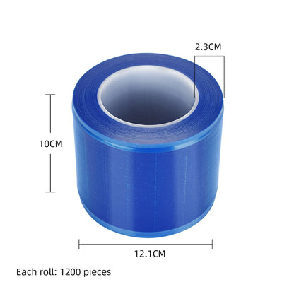 1200pcs Disposable Tattoo & Dental Protective Film – Clear Waterproof Adhesive Wrap