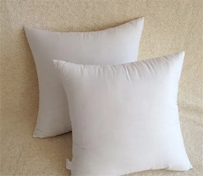 Home Cushion Insert – Soft Cotton-Padded Pillow Core for Sofa & Car, Available in 14/16/18/20/22/24 Inch