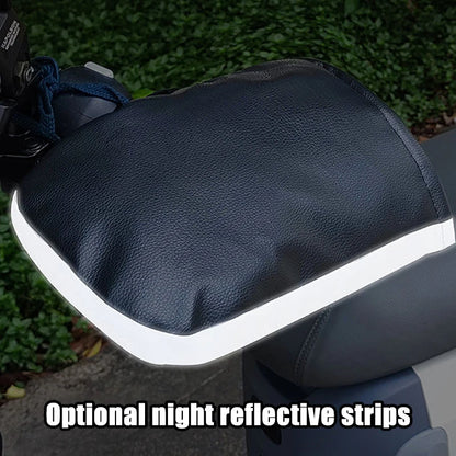 Motorcycle Handlebar Muffs - Waterproof Winter Mitts & Warmer Gloves for Bikes, Hand Covers & Warmers