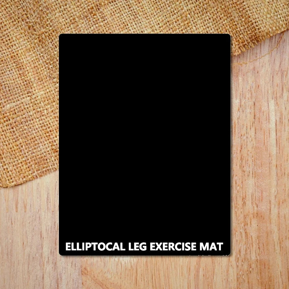 Ellipse Leg Exerciser Machine Mat – Soft Seated Foot Pedal Stepper Mat for Stability & Fitness Training