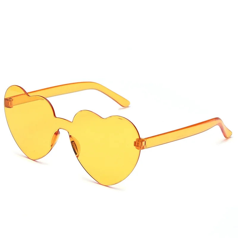 Women’s Fashion Heart-Shaped Glasses Watch - Nighttime Light Diffraction to Heart Shape, Stylish Female Sunglasses