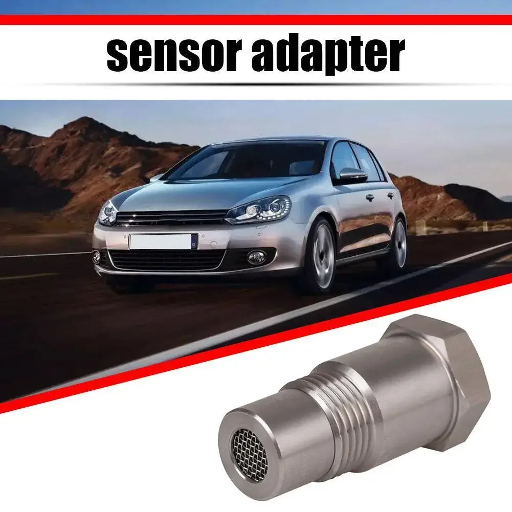 30-1PCS O2 Oxygen Sensor Spacer – M18X1.5 Extender Adapter & CEL Eliminator, Mini Catalytic Converter