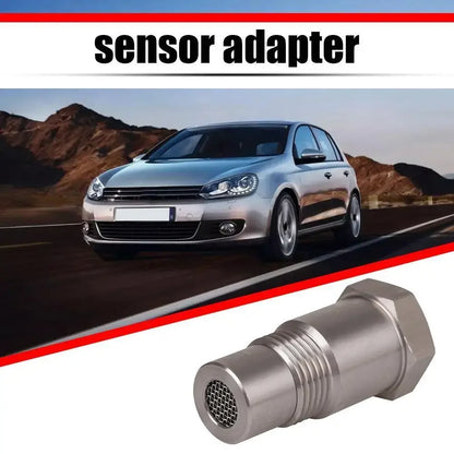 30-1PCS O2 Oxygen Sensor Spacer – M18X1.5 Extender Adapter & CEL Eliminator, Mini Catalytic Converter