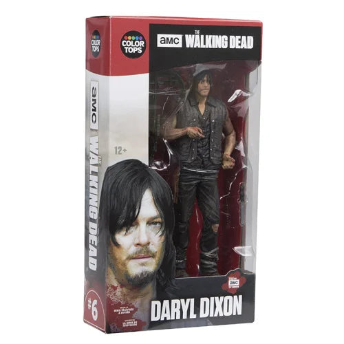 The Walking Dead Action Figures - Rick, Daryl & Negan PVC Collectible Model Toys