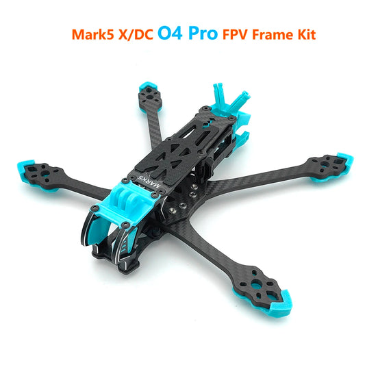 PhiSital Mark5 DC/X O4 Pro 5-Inch Carbon Fiber FPV Frame Kit – RC Freestyle Racing Drone DIY Parts