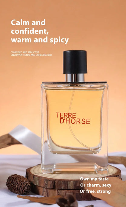 Men’s Woody Cologne Perfume Spray — Long-Lasting Pheromone Fragrance, Irresistible Gentleman’s Valentine’s Scent