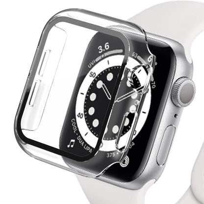 Apple Watch Protective Case - PC Bumper Screen Protector Cover for Series Ultra 2, 9, 8, 7, 6, SE 38mm-49mm