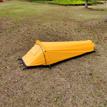 Lightweight Backpacking Tent – Outdoor Camping Sleeping Bag Tent for Single Person Use