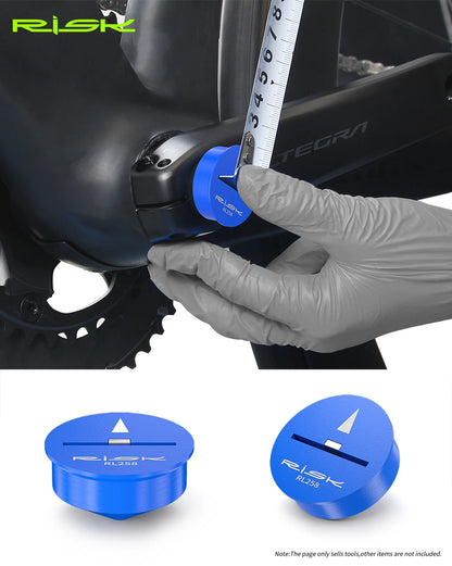 RISK Bicycle Seat Cushion Height Measuring Tool – Bike Fitting & Measurement Gauge