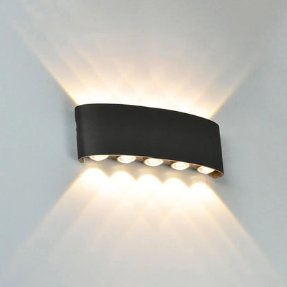 Up & Down LED Wall Lamp - Waterproof Modern Indoor & Outdoor Lighting for Bedroom, Living Room & Corridor