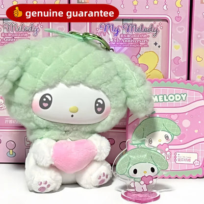 Genuine My Melody 50th Anniversary Vinyl Blind Box – Creamy Candy Series Kawaii Bag Pendant Mystery Gift