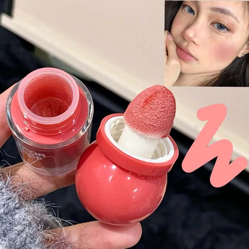 Herorange Dewy Liquid Blush - Blendable, Waterproof Radiant Cheek Tint for Everyday Makeup and Special Occasions