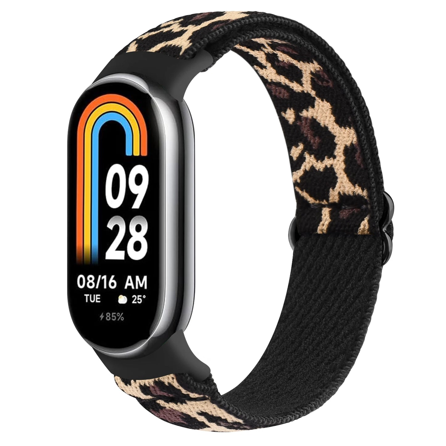 Nylon Loop Strap for Xiaomi Smart Band 9 & 8 – Elastic NFC Replacement Wristband Bracelet