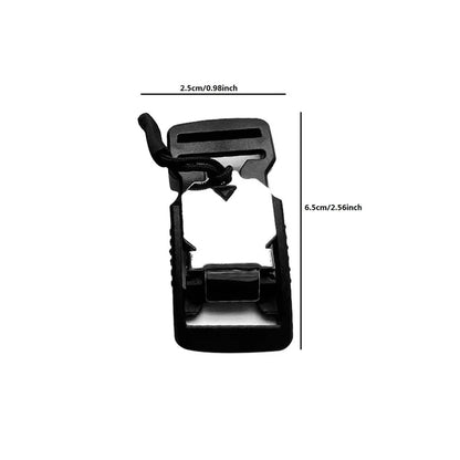Quick Release Magnetic Buckle Strap Clip – 20/25/32mm Functional Belt Buckle for Outdoor Backpacks, Bags & Gear Accessories (1Pc)