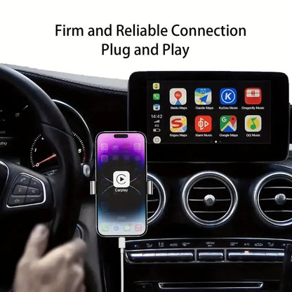 2-Pack MFi Certified CarPlay Lightning Cable - USB-A Fast Charging & Data Transfer Cord for iPhone 14/13/12/11