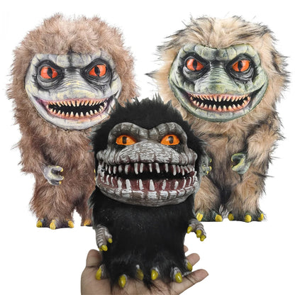 Creepy Alien Monster Plush Doll - Horror Movie Style Stuffed Toy for Halloween Party Decor and Funny Collectible Prop
