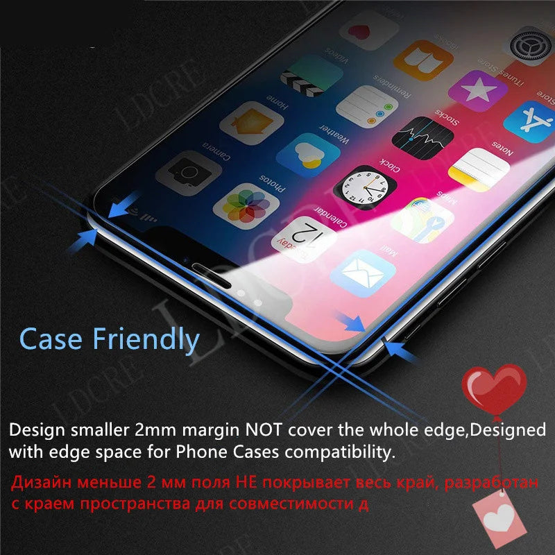 4 Pack Samsung Galaxy A52 Screen Protector – 9H Tempered Glass Full Cover with Strong Adhesive