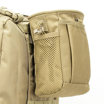 Outdoor Tactical Molle 800D Nylon Dump Drop Pouch - 3-5L Recycle Waist Pack for Ammo and Essentials - Ideal Airsoft Military Accessories Bag
