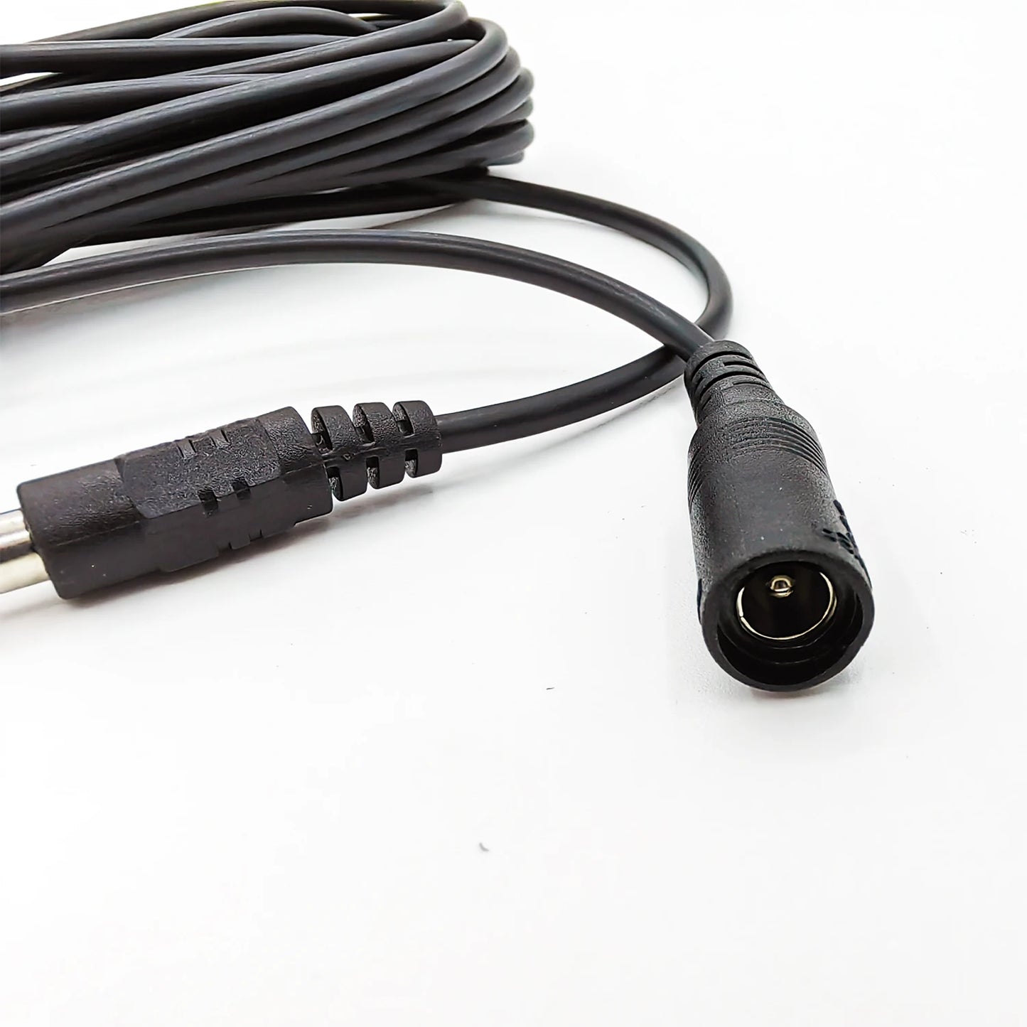 5M/10M DC12V Power Extension Cable - 5.5mm*2.1mm Male to Female Connector for LED Lamps & CCTV Security Cameras