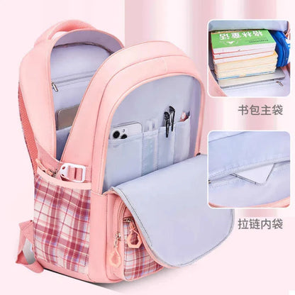 Children’s Princess School Backpack | Orthopedic Satchel for Girls, Primary School Book Bag & Knapsack