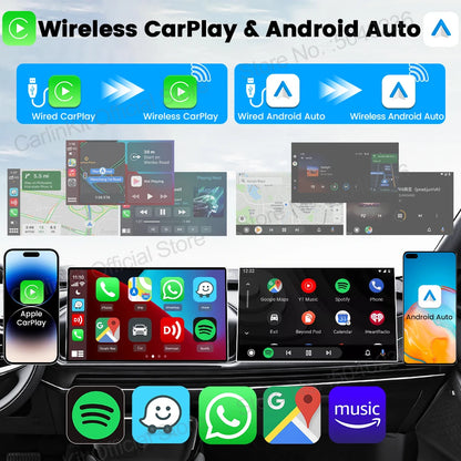 MINI 5 Pro/Mini Ultra CarlinKit Wireless CarPlay Adapter – Smart Plug & Play WiFi Bluetooth Auto Connection Box