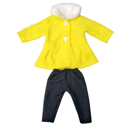 18" American Doll Clothes Set — Jacket and Pants Outfit for Baby Dolls