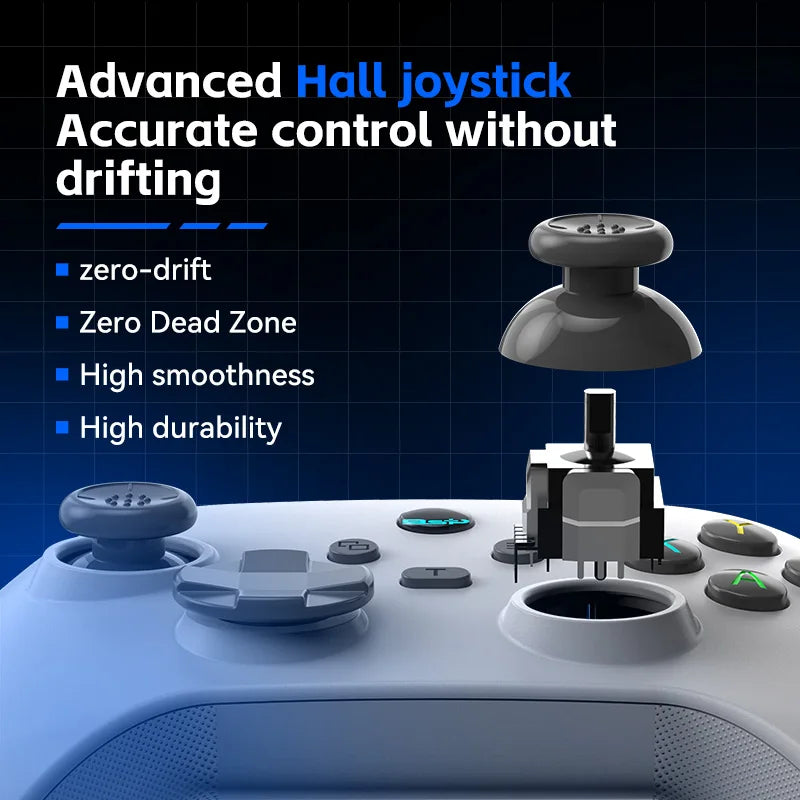 G6 Mobile Game Controller for Switch, iOS, Android & PC with Hall Effect Joystick – Cloud & Streaming GamePad