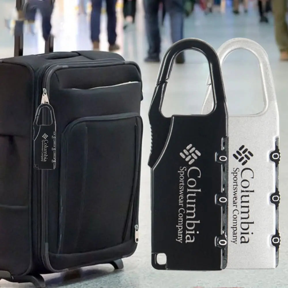 Alloy Combination Code Number Lock: Padlock for Zipper Bag, Backpack, Handbag, Drawer, Cabinet - Secure Luggage Lock Tools