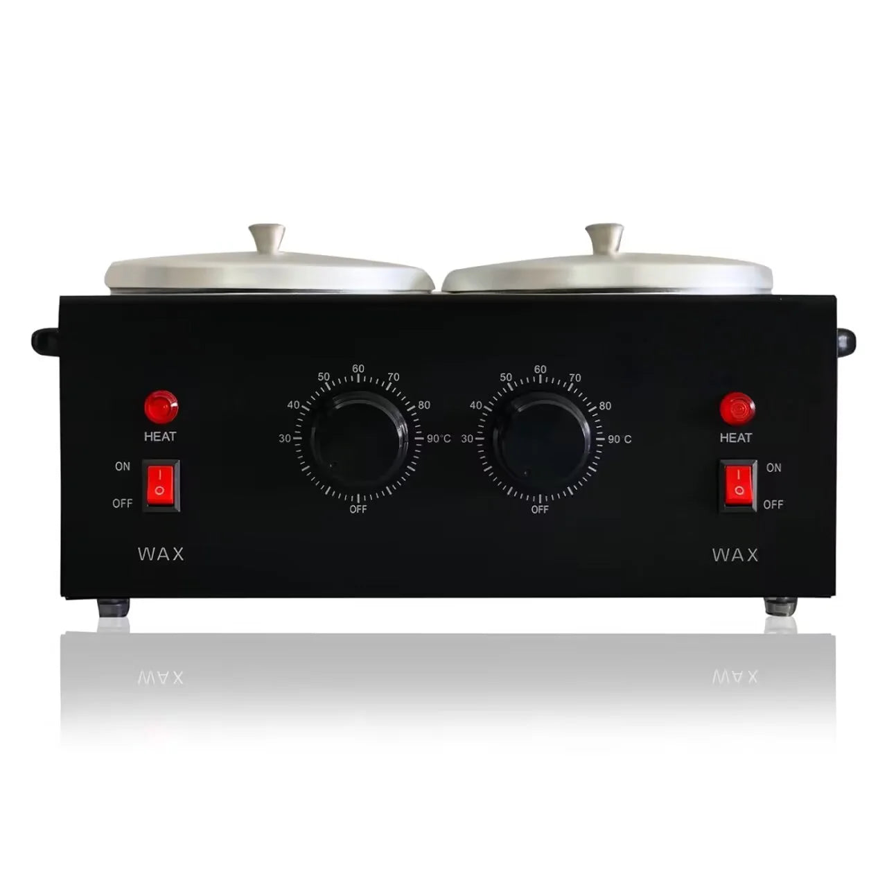 Dual Wax Pot Professional Heater – Electric Paraffin Waxing Machine for Hair Removal & Spa Use