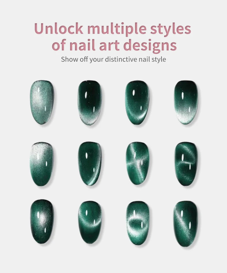 Cat Eye Nail Magnet Stick Set – Multi-Function Magnetic Tools for Cat Eye Gel Polish Nail Art