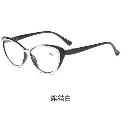Fashion Cat Eye Reading Glasses for Women & Men – Computer Eyewear for Hyperopia & Presbyopia, Diopter +1.0 to +4.0