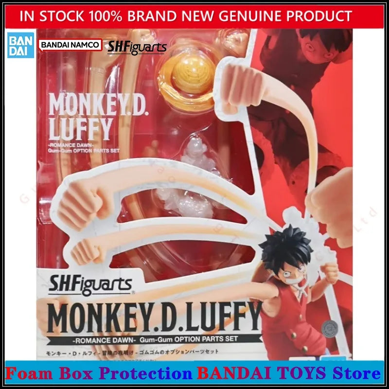 Bandai One Piece SHF Anime Figure Model Kit — Monkey D. Luffy, Nami, Shanks, Roronoa Zoro Romance Dawn